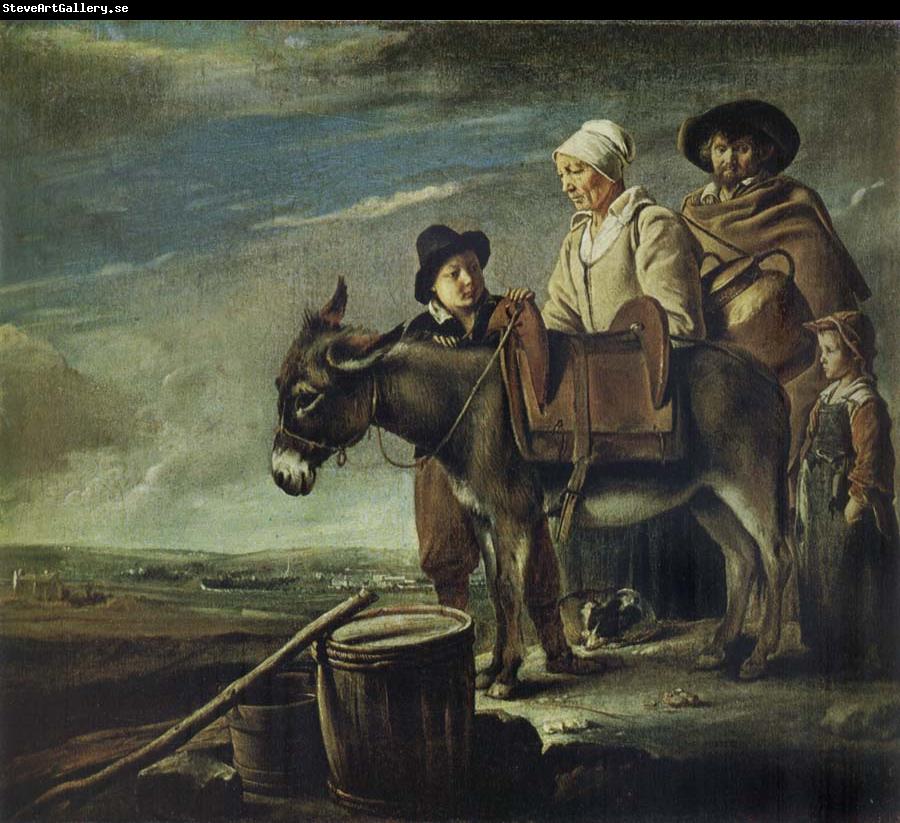 Louis Le Nain The Milkwoman-s Family